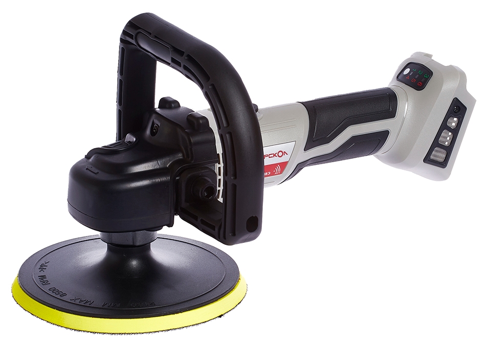 Полировальная машина ИНТЕРСКОЛ УПМ-180/18ВЭ АПИ 18V  , Без ЗУ, Без АКБ 9978190 STDN-0141092