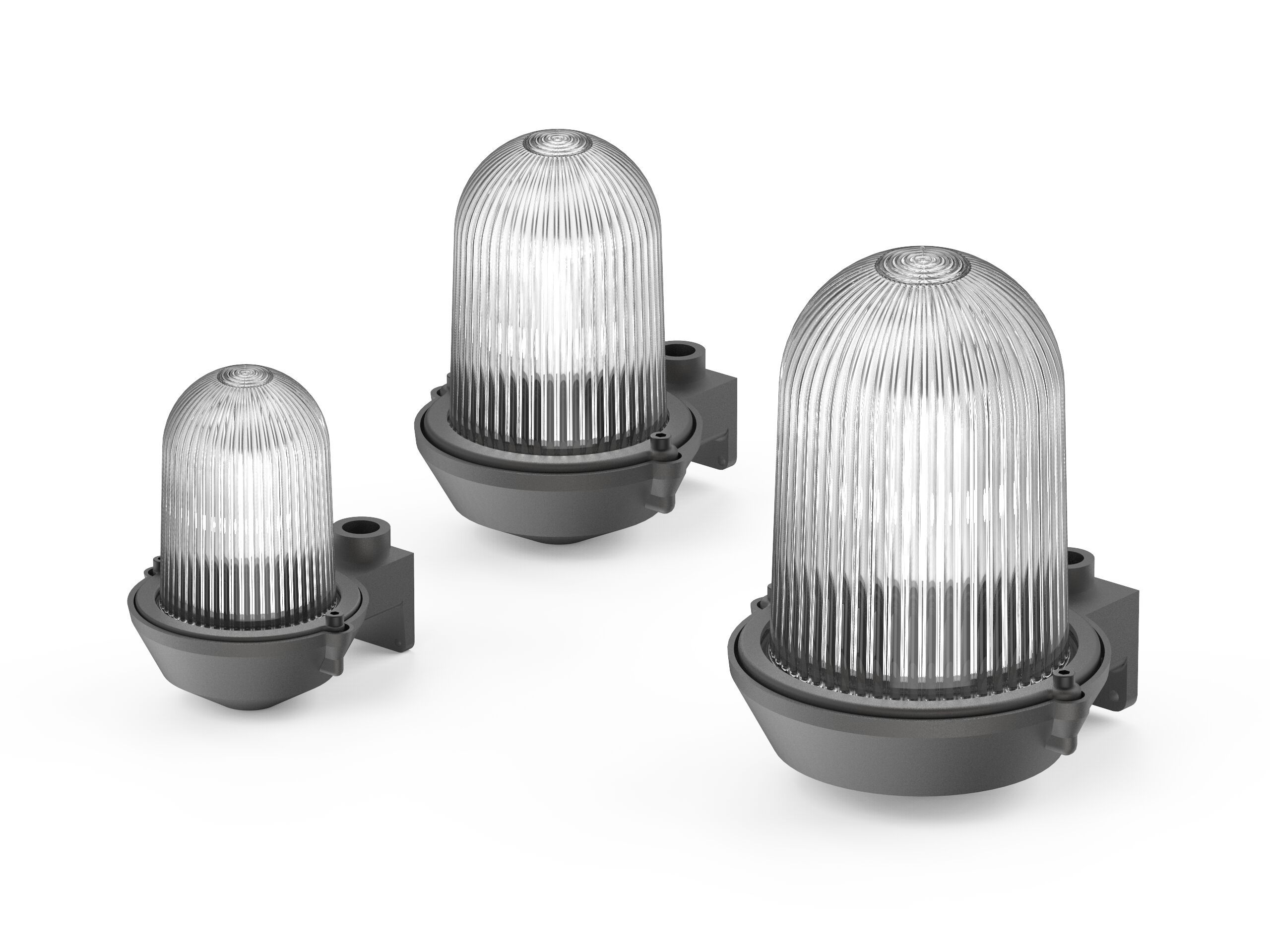 Анодированный алюминиевый настенный светильник Genuit Graphite ARCH-00129441 - Вид №3