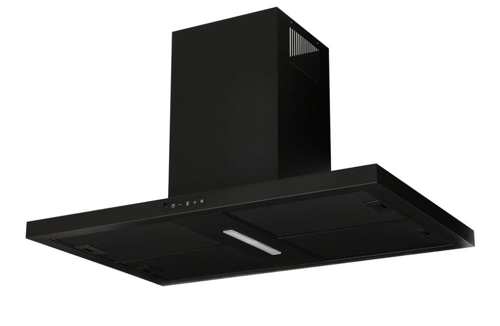 9160910 Вытяжка островная Akpo WK-9 Isla Feniks slim черный STDN-0031336 - Вид №4