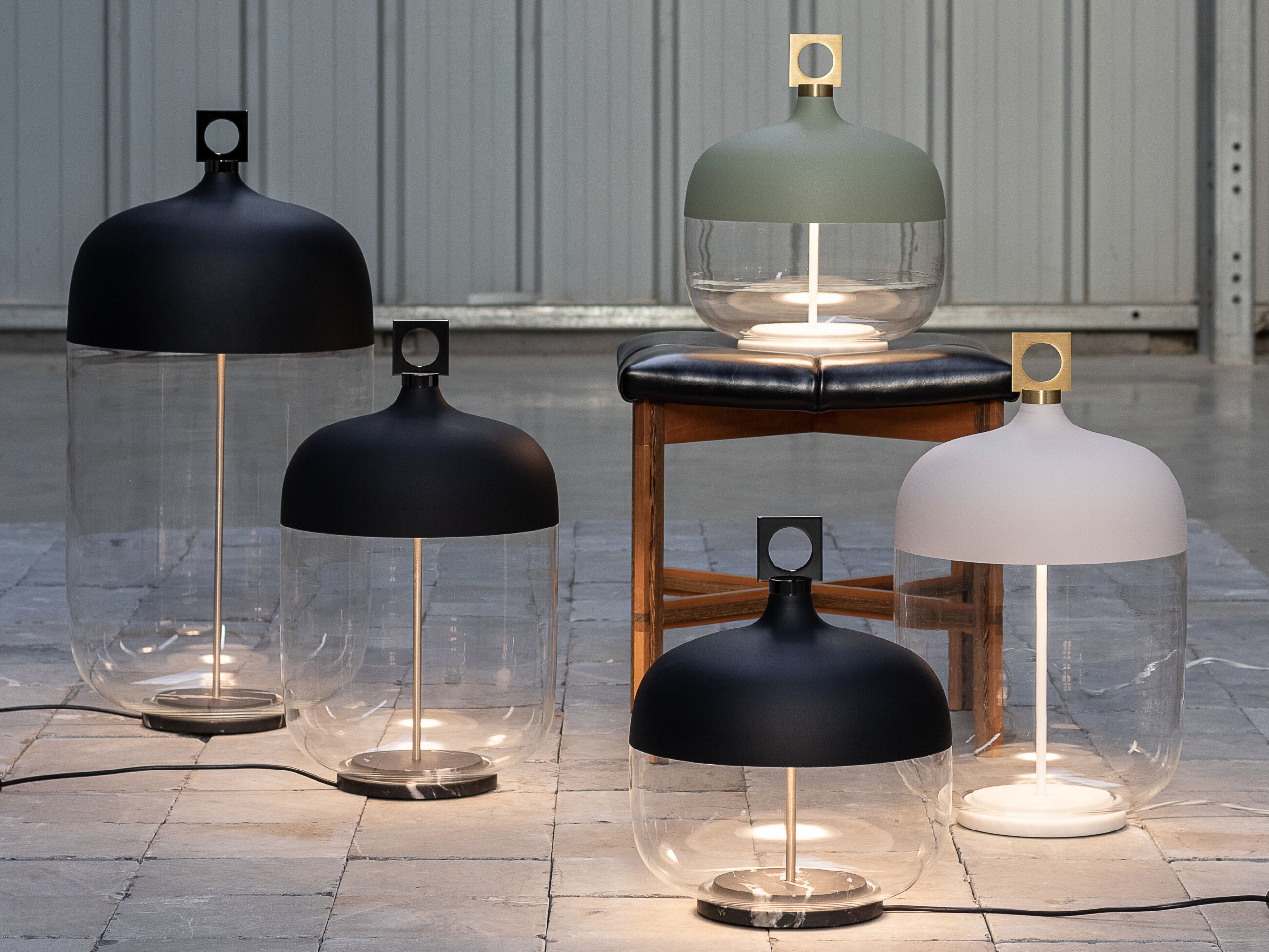 Стеклянная светодиодная настольная лампа Hind Rabii T-Cotta ARCH-00125067 - Вид №11