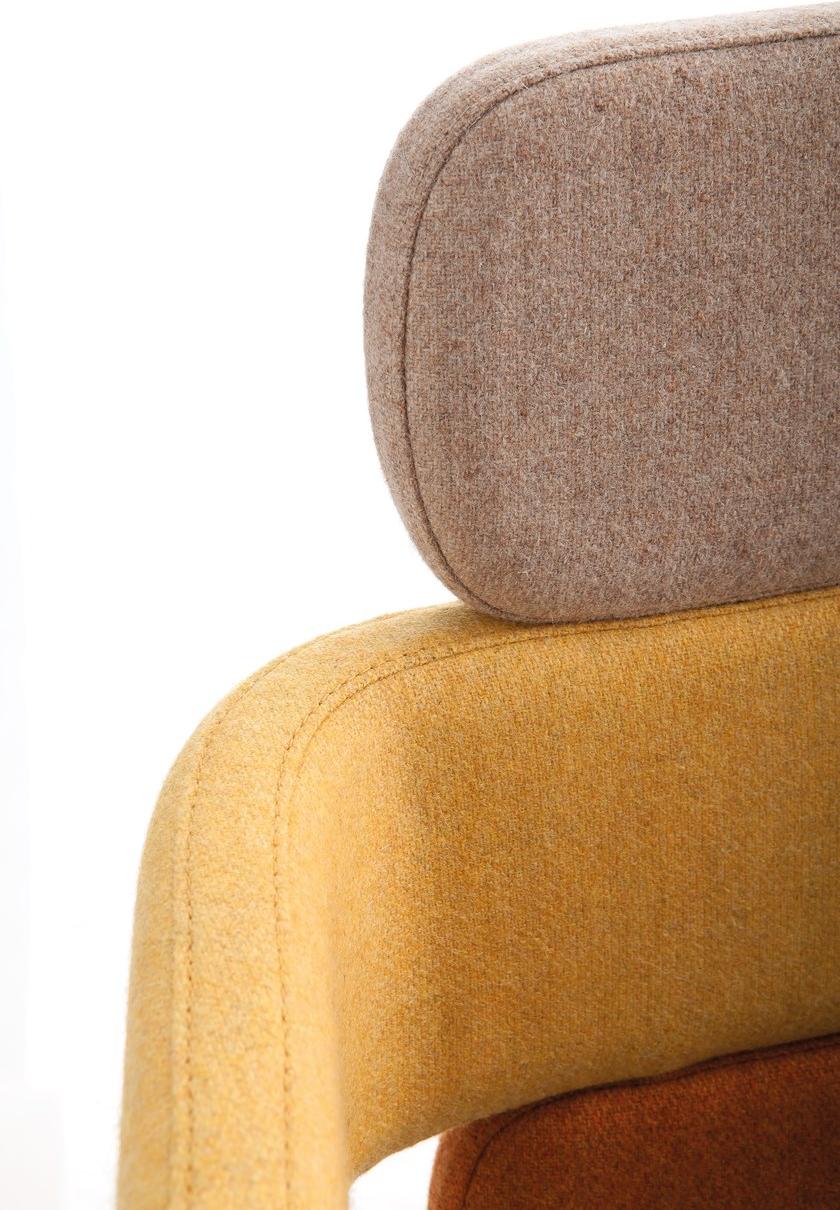 Luxy Стул из ткани с подлокотниками Cluster sun-id-1394125 - Вид №9