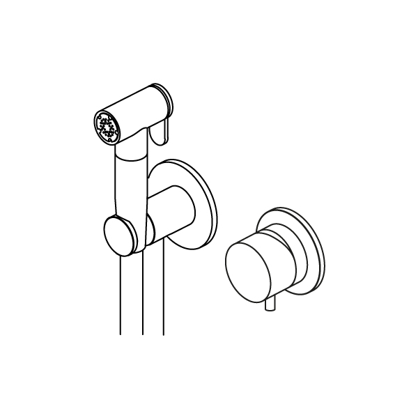 Дополняет. ID023. Водоструйный туалет C Quadrodesign COMPLEMENTS - Вид №1