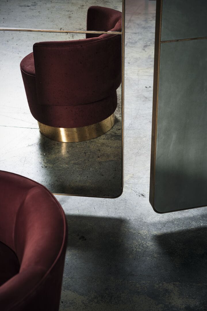 Кожаное кресло с подлокотниками Baxter Anais ARCH-00129083 - Вид №4