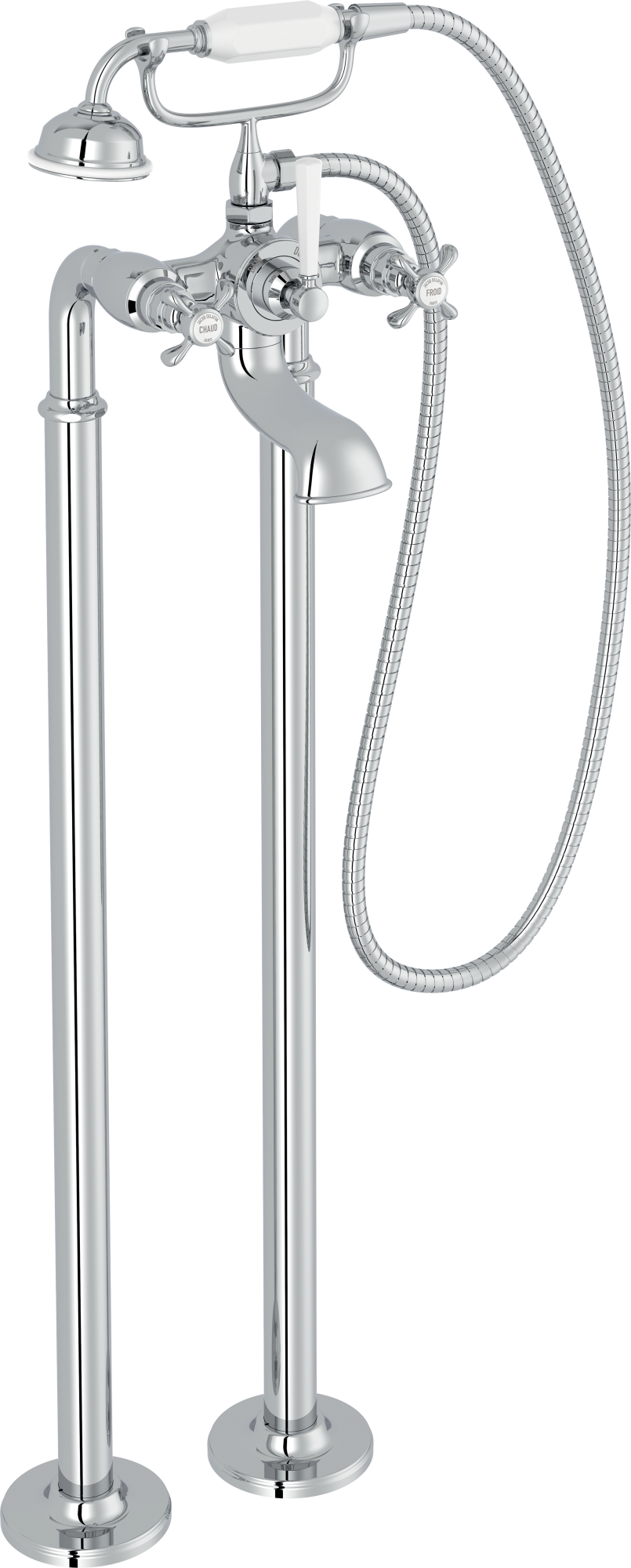 E24314-CP Смеситель для ванны/душа напольный JACOB DELAFON CLÉO 1889 