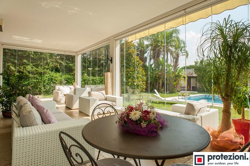 Protezioni Безрамное алюминиевое складывающееся окно Visio sun-id-1429124 - Вид №6