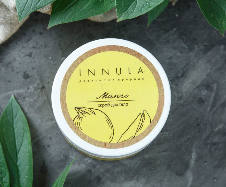 3782 Скраб для тела "Манго" Вкусляндия 