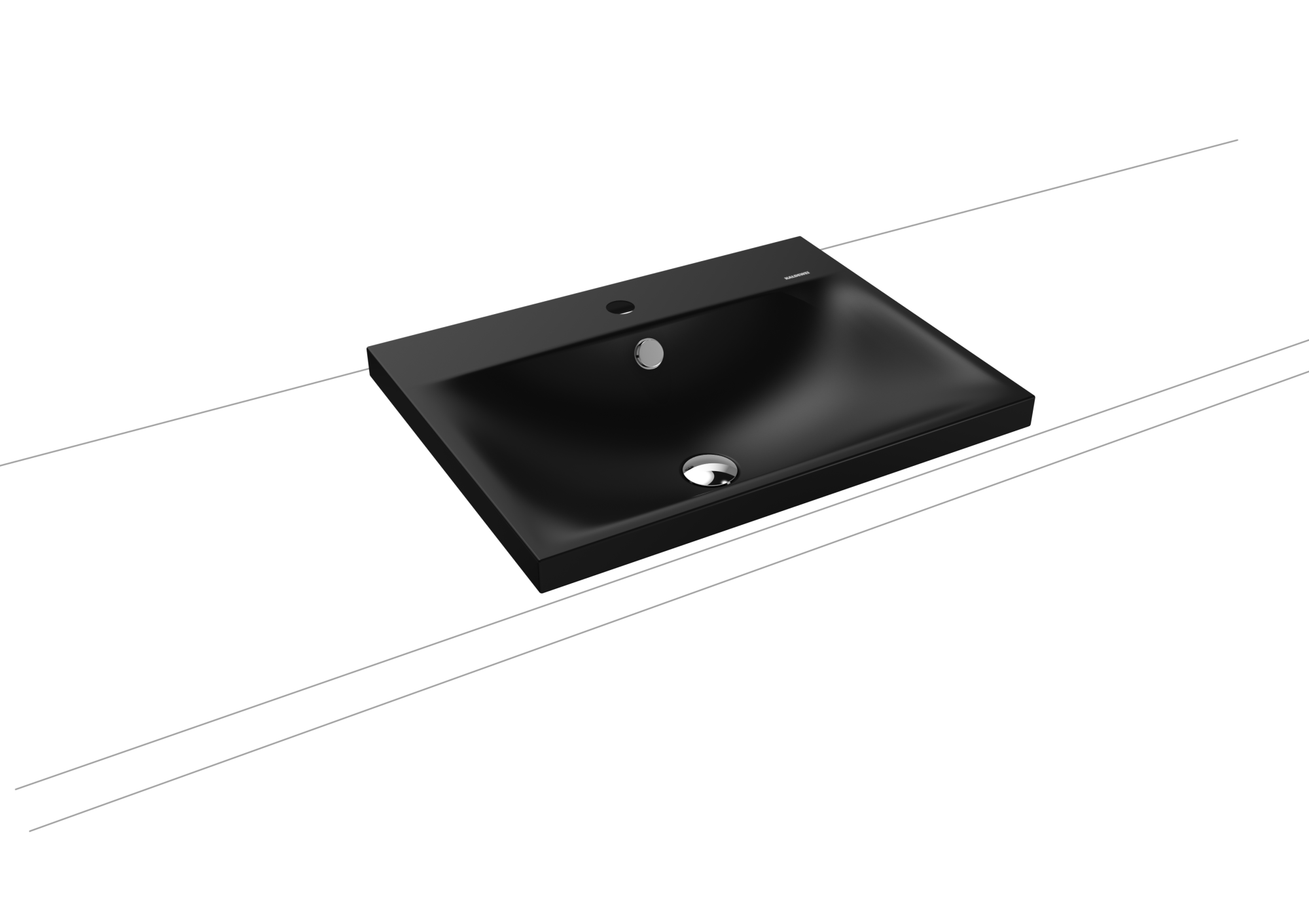 Умывальник KALDEWEI Сталь эмалированная 3040 282 холодный серый 90 30403319282