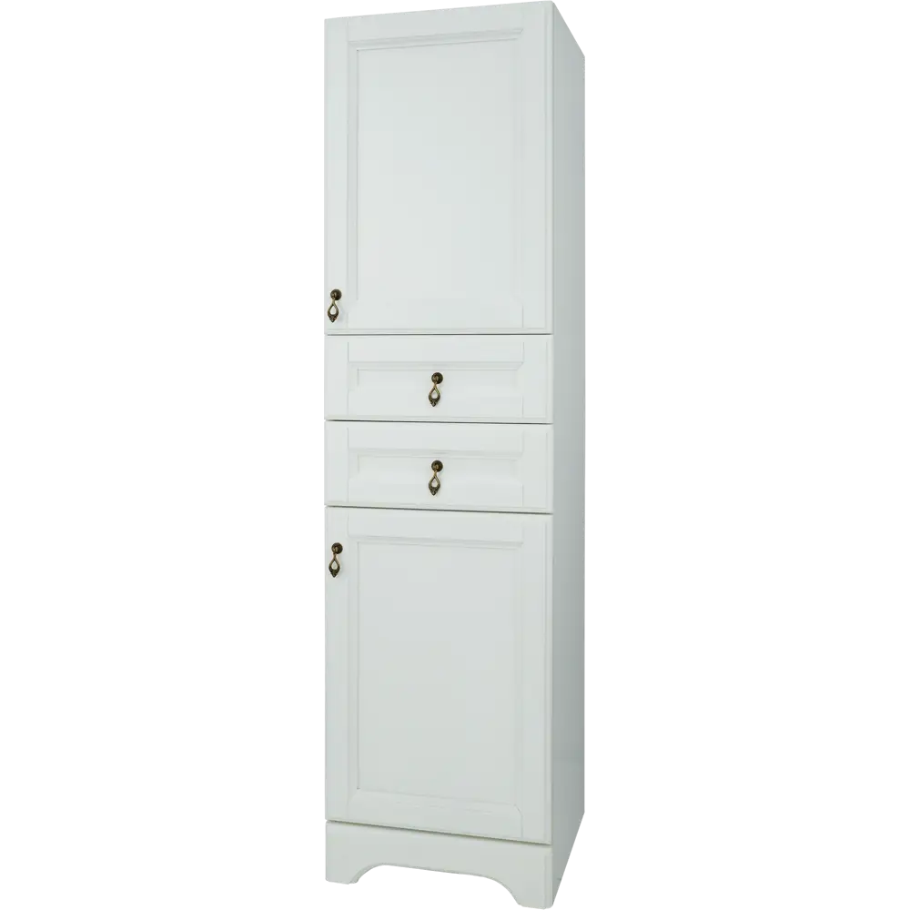 Пенал O-mebel "Retro", 40х150х43 см, массив бука, цвет белый 15086863 STLM-2175094  - Вид №1