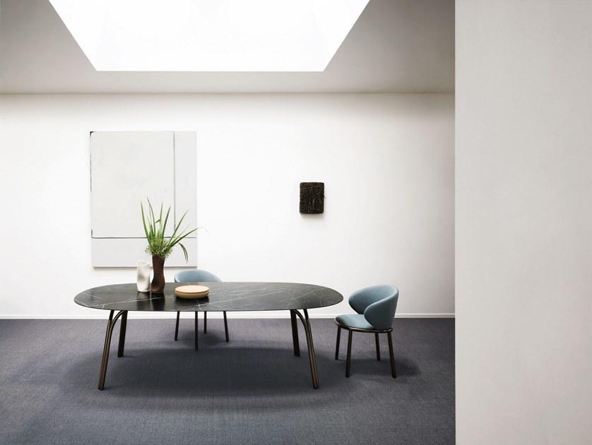 Desalto Овальный керамический стол sun-id-1448225 - Вид №4