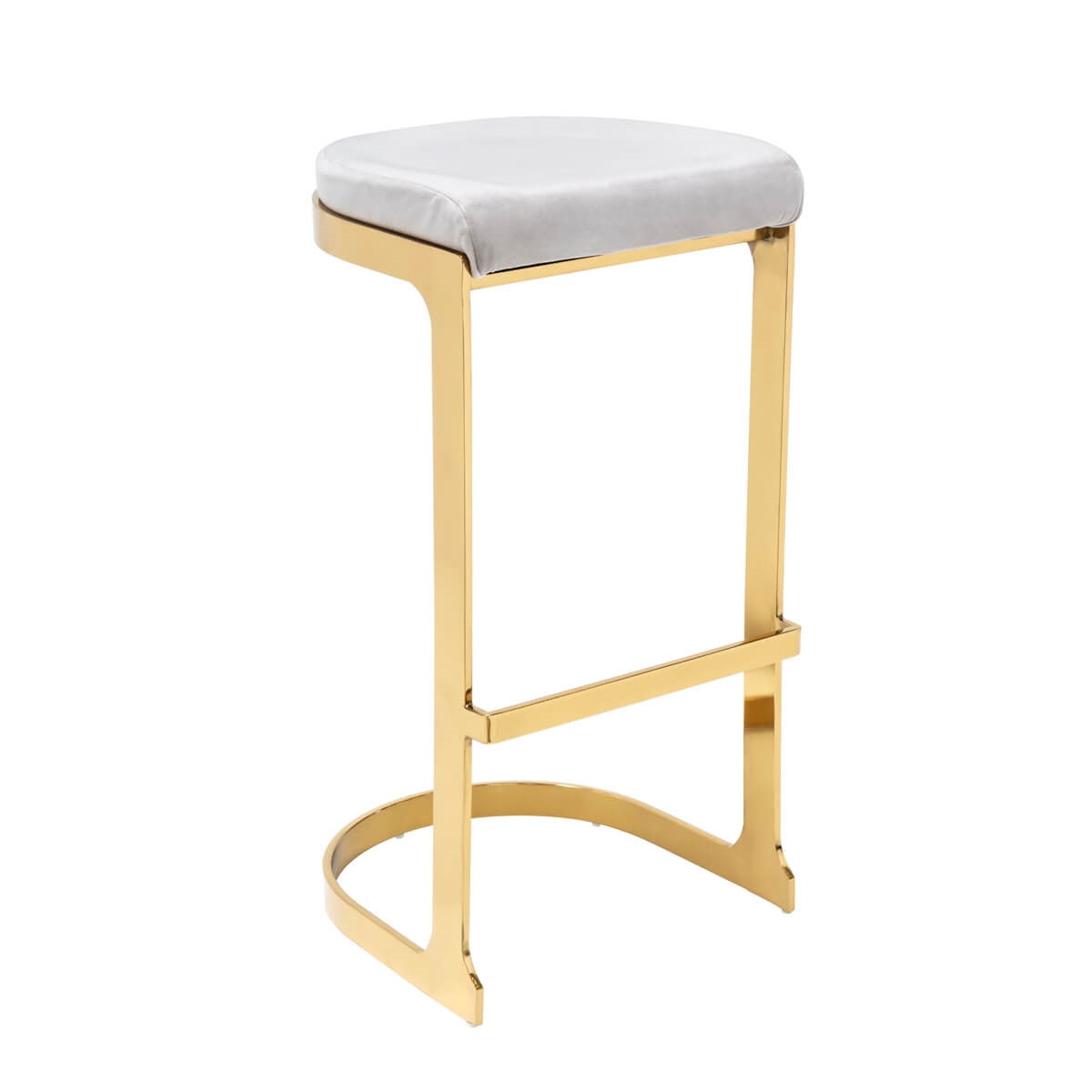 700440-18 ABHIKA ТАРЕЛКА GARDA VELVET WHITE/GOLD  - Вид №2