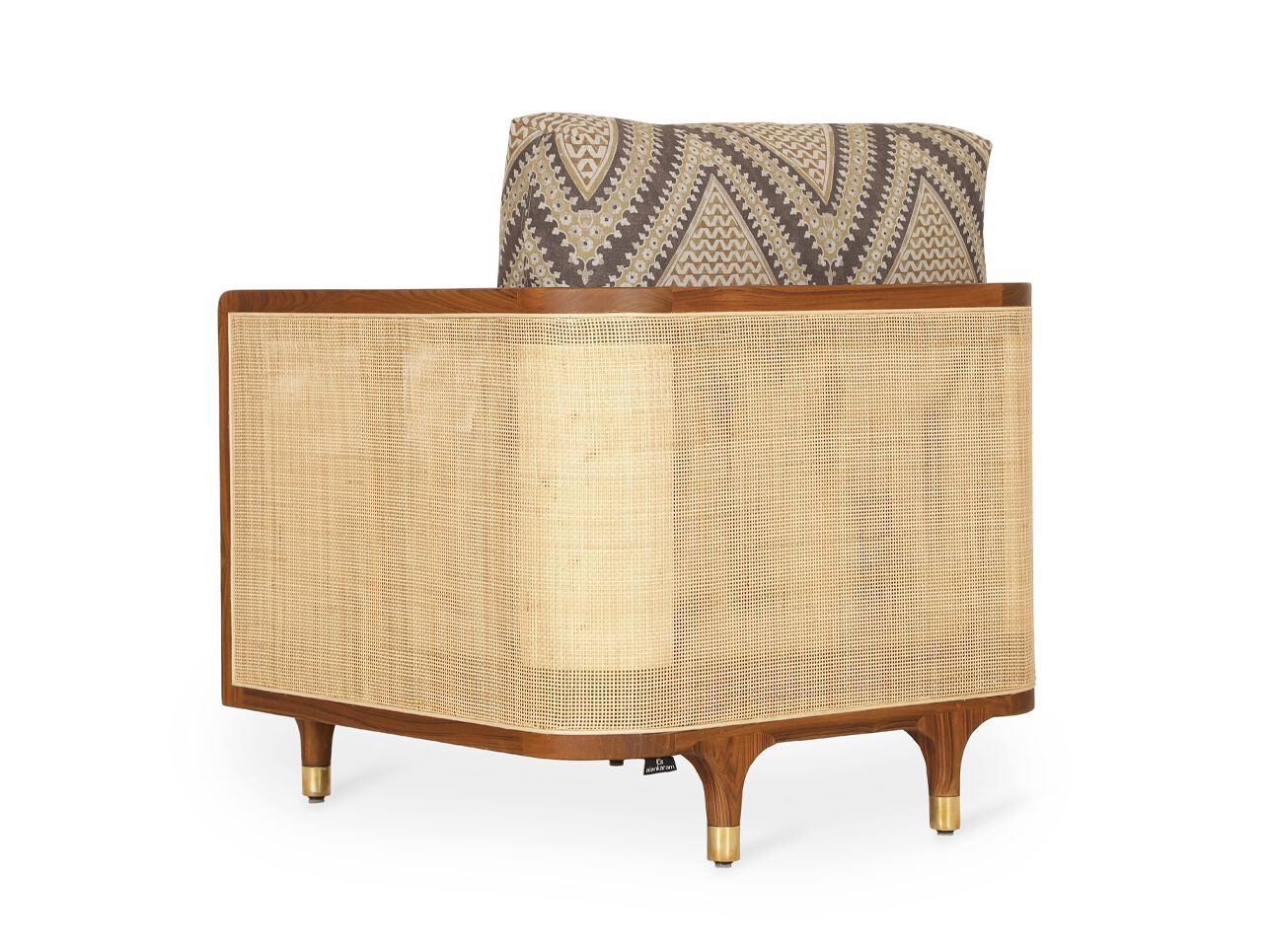 Тканевое кресло с подлокотниками Alankaram LUK ARCH-00074067 - Вид №1