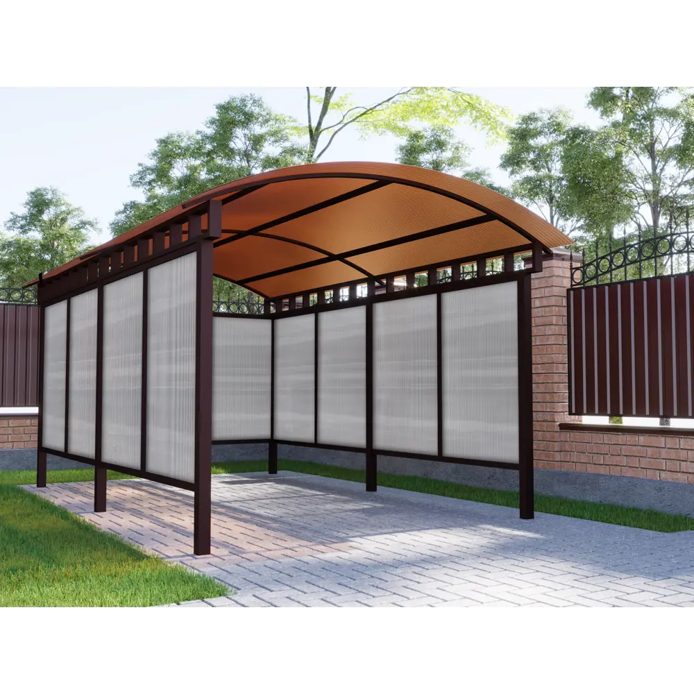 Santreyd Сотовый поликарбонат 3.5 мм прозрачный для теплиц и конструкций 13669272 STLM-0003660 - Вид №2