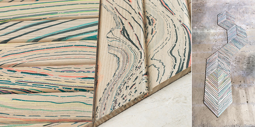 Паркетный ковер River Snedker Studio Marbelous Wood - Вид №5