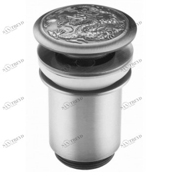 Донный клапан Zorg Antic AZR 1 SL серебро Аксессуары кухонные Zorg 