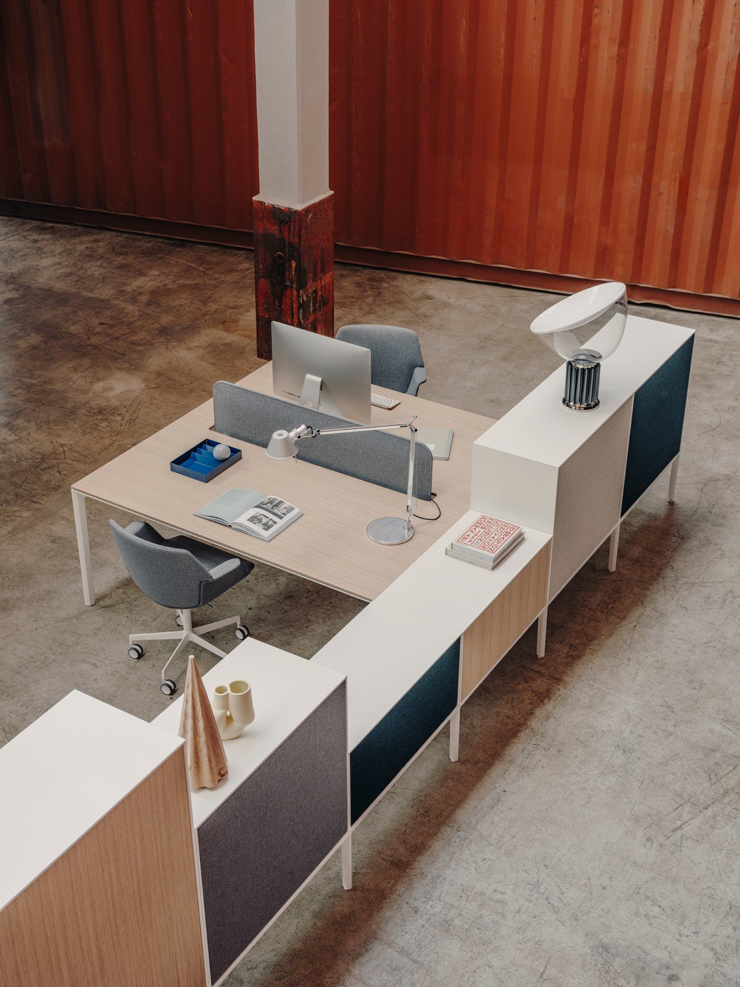 5 спиц ткань поворотный операционный стул Lapalma один ARCH-00140980 - Вид №4