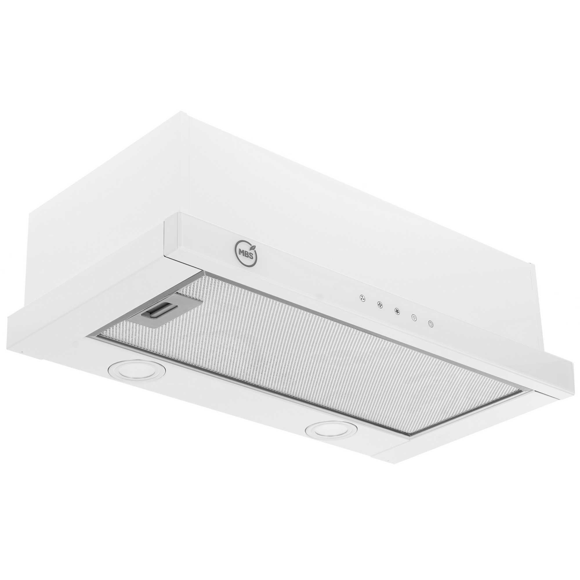 8125700 Вытяжка телескопическая MBS CANNA 260 GLASS белый/белый STDN-0117438