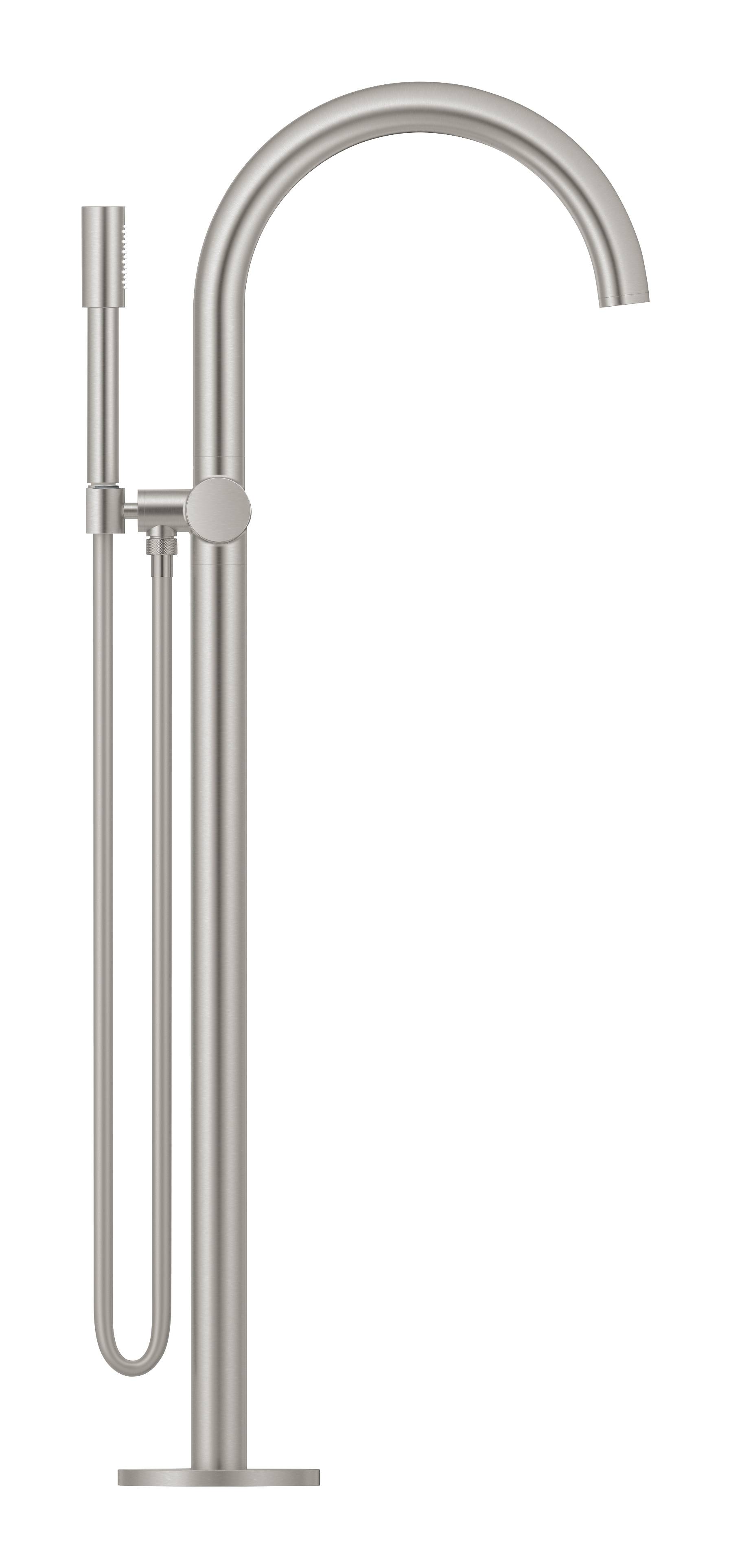 Внешняя часть смесителя для ванны GROHE Atrio New с ручным душем, свободностоящий, суперсталь (32653DC3) - Вид №1