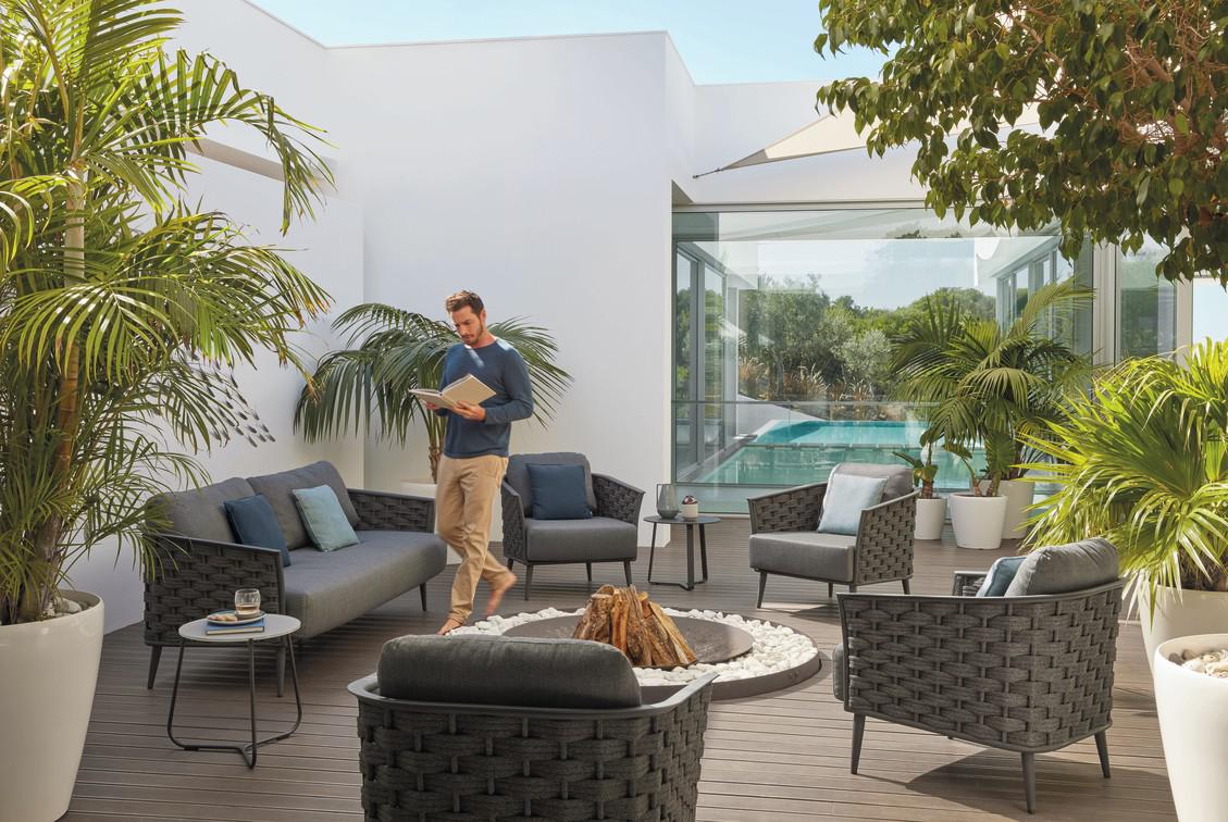 MNST154 Журнальные столики pcsts белые f8 ⌀100см Manutti Mood - Вид №22