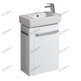 862250000 GEBERIT тумба для раковины RENOVA COMPACT /44,8х60,4х22,2/ (белый матовый/белый глянцевый) Santreyd 