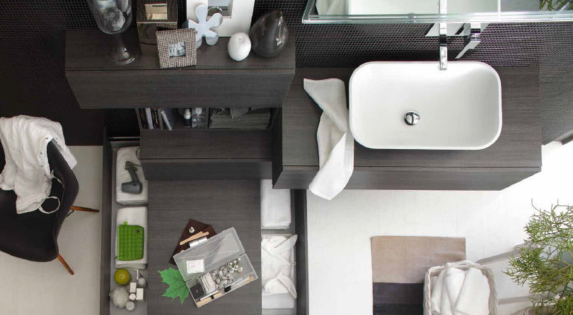 WI 03 WIND Комплект мебели для ванной комнаты 120 см ARDECO Ardeco S. R. L 42732 - Вид №3