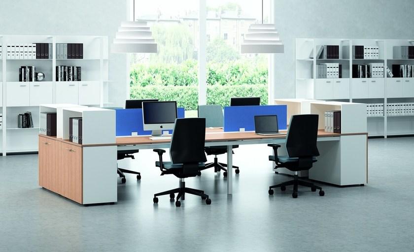 Quadrifoglio Модульный рабочий стол X4 sun-id-1427389 - Вид №9