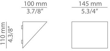 Estiluz Настенный светильник из металла Basics A-2038l - Вид №3