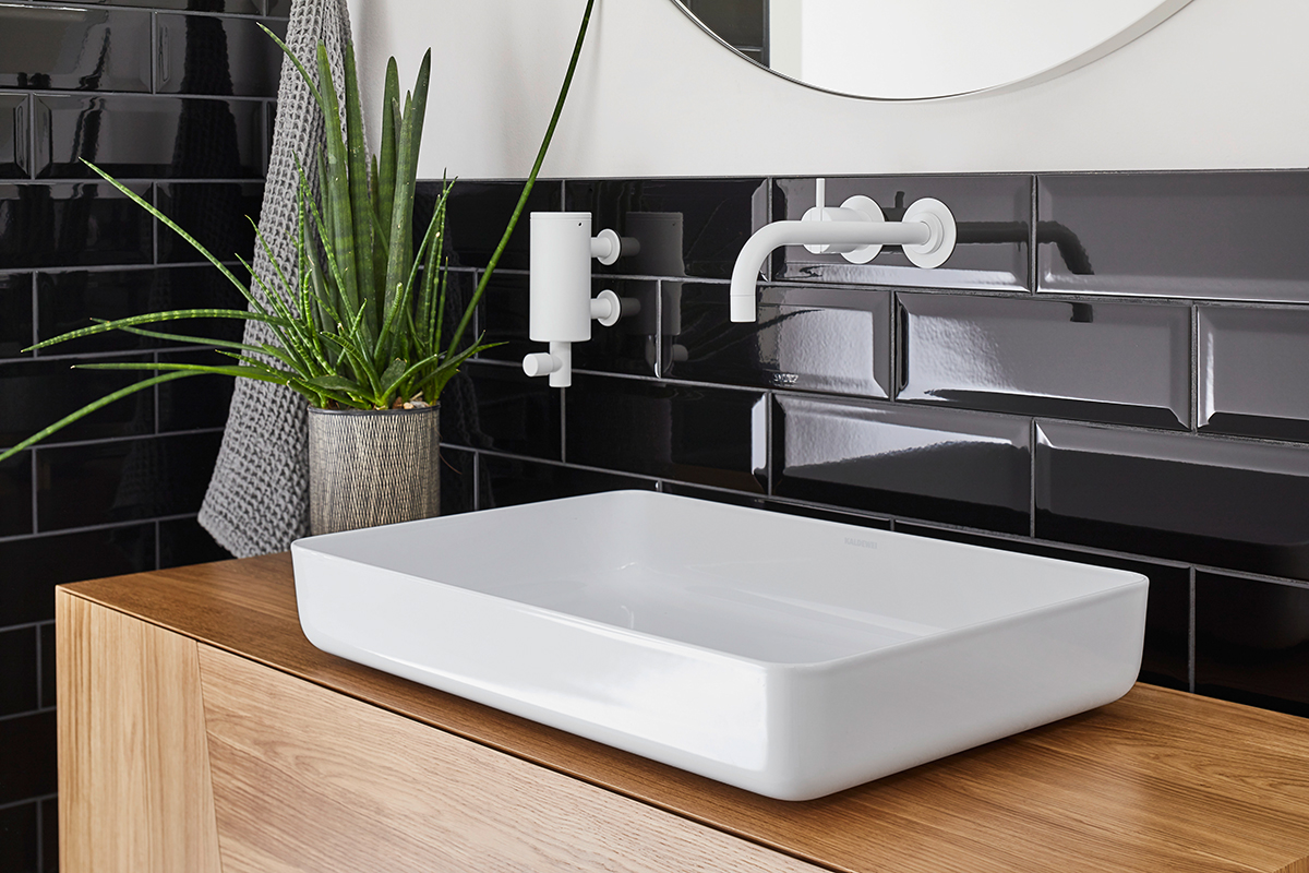 Умывальник KALDEWEI Сталь эмалированная 3184 448 теплый серый 60 3184448 - Вид №10