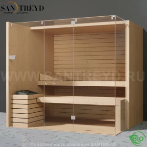 Effegibi SKY CORNER 105 BI55400028 Био-сауна. Мощность: 12 кВт макс. Размеры: длина 230 см, ширина 200 см. Отделка: канадский хемлок.