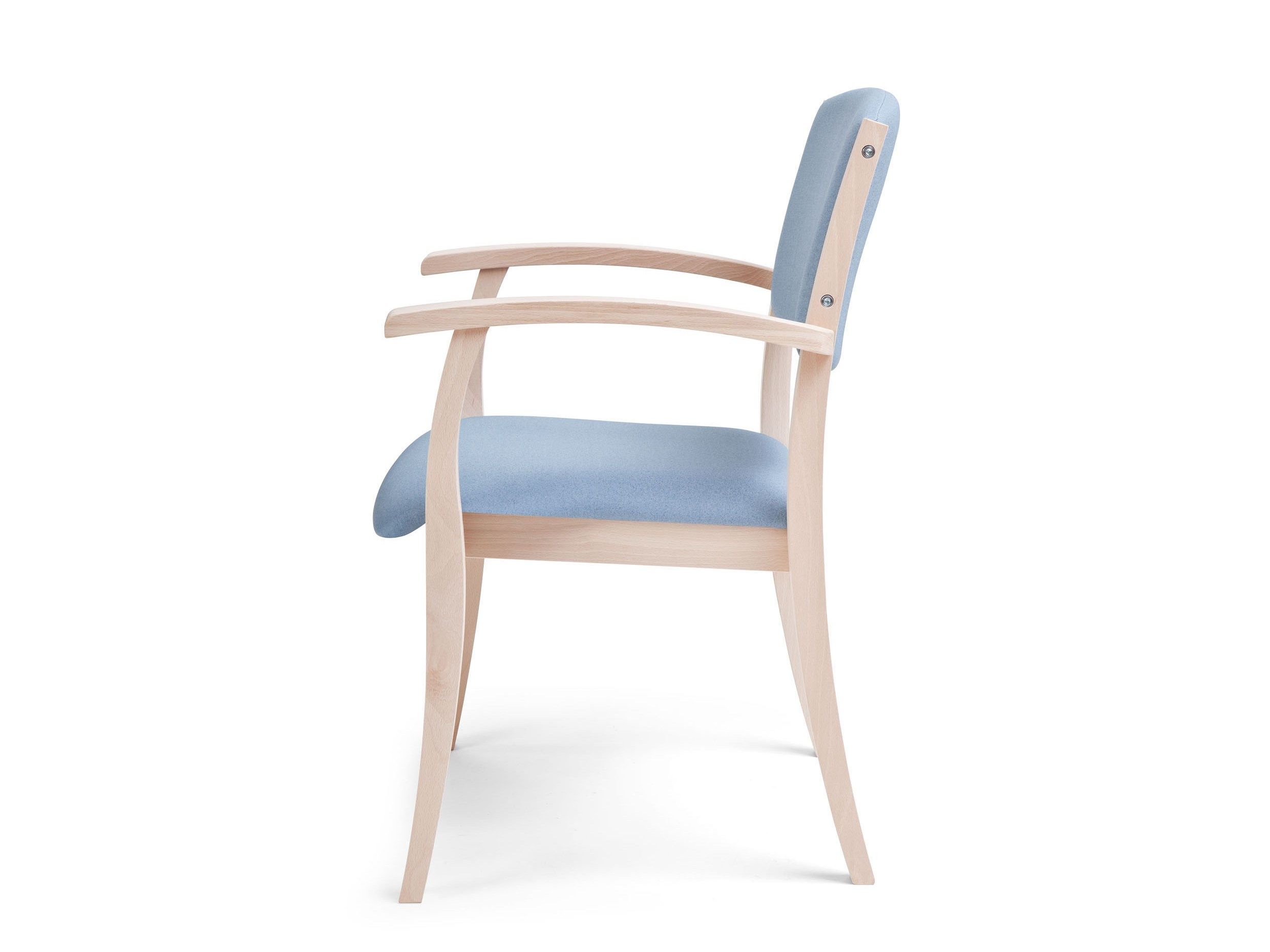 Штабелируемый тканевый стул с подлокотниками PIAVAL POLKA-Health &amp ARCH-00111630 - Вид №3