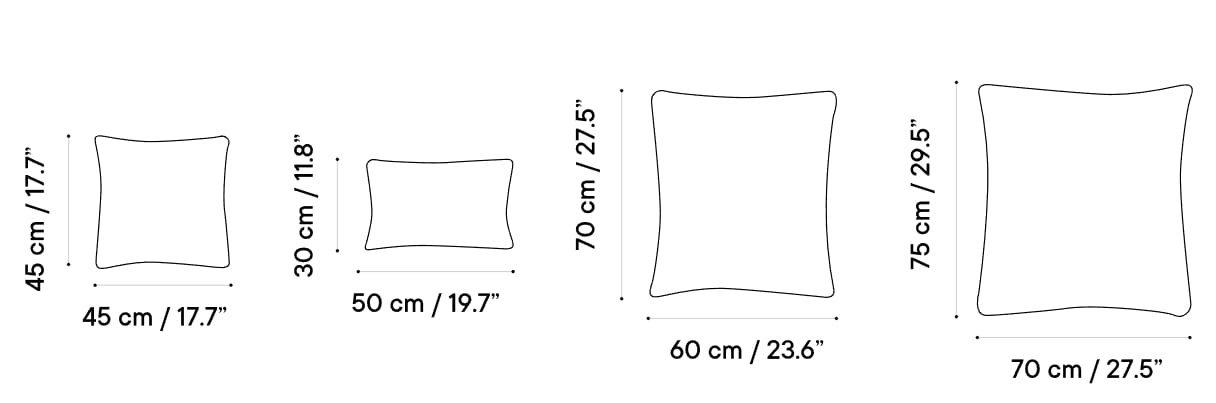 Напольная подушка ткани iSimar Cuscino decorativo ARCH-00116251 - Вид №2