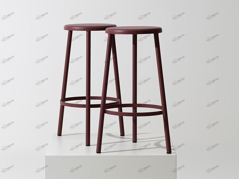 Manerba Офисный стул из металла с подставкой для ног Loop sun-id-1422263