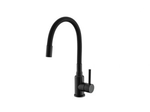 Смеситель кухонный  Alveus Flexa BLACK
