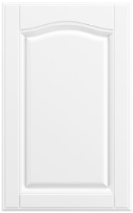 Фасады для кухни Кантри Фрезеровка «Оксфорд» Арктический глянцевый №500