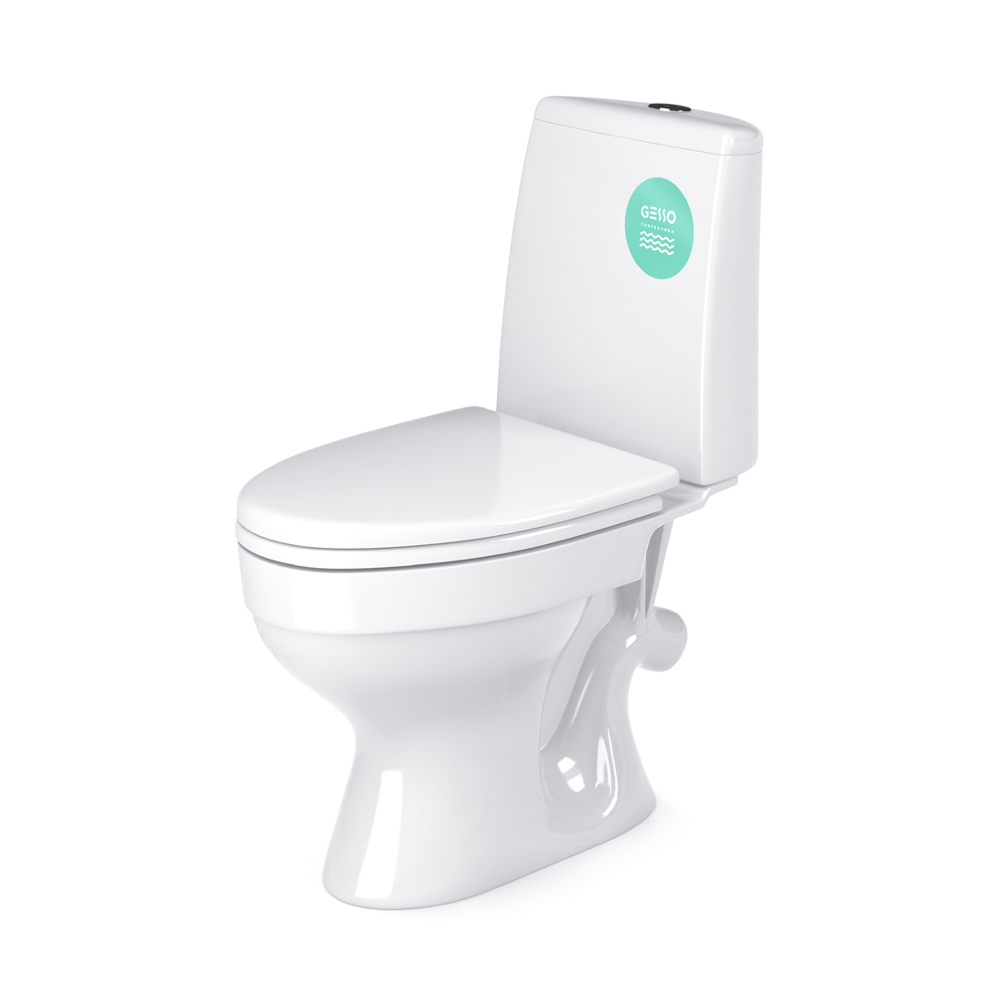 W 101 Унитаз + бачок 31,52 кг. GESSO  - Вид №1