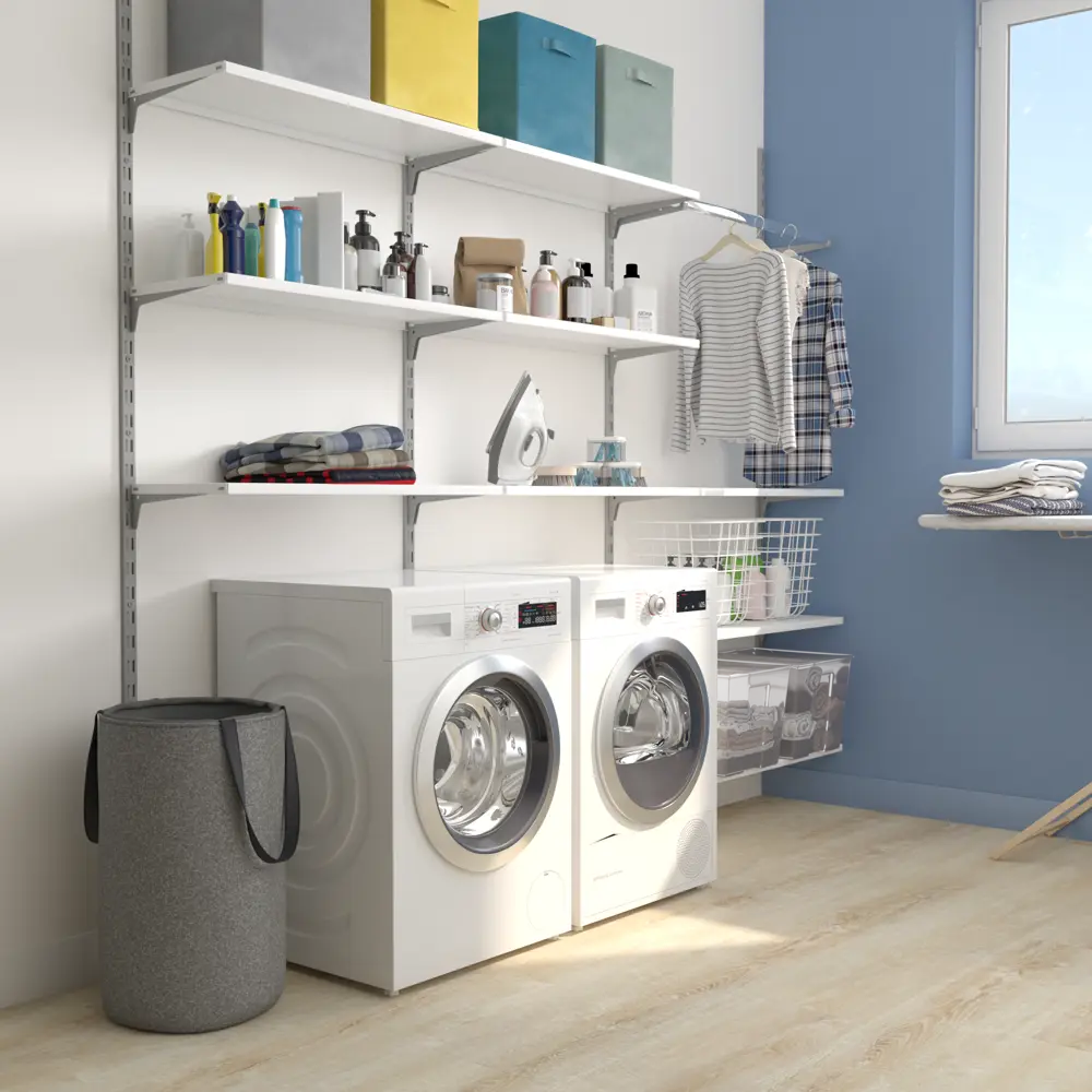 Кронштейн для штанги Spaceo цвет белый STLM-2130241 - Вид №27