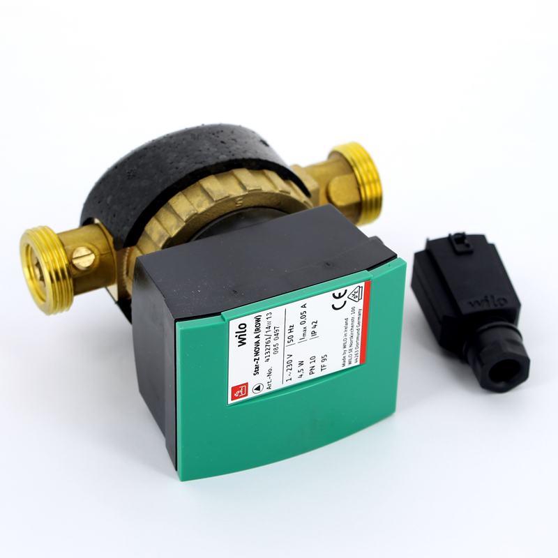 Циркуляционный насос для ГВС Wilo STAR-Z NOVA A (с шаровыми кранами обратным клапаном) 4132761 - Вид №1