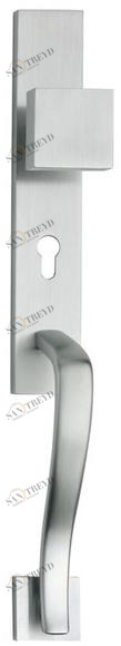 LINEA CALI' Ручка двери из хромированной латуни с замком на пластине Open sun-id-1374951