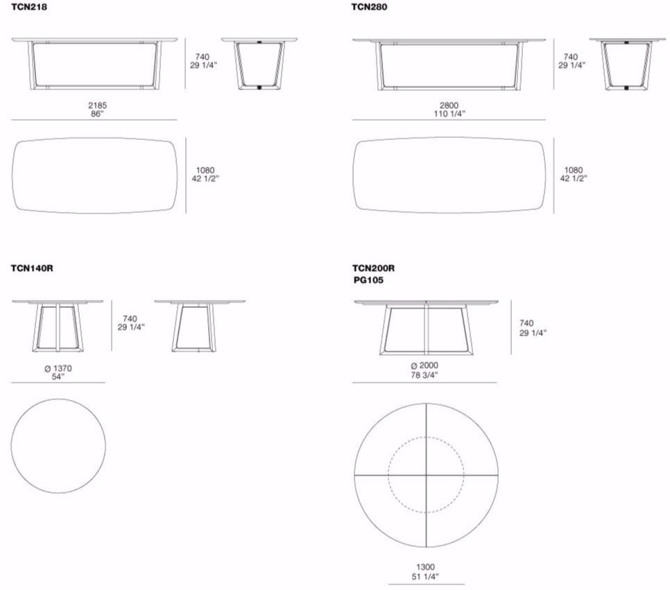 Poliform Круглый мраморный стол с ленивой сьюзан Concorde sun-id-1358050 - Вид №2