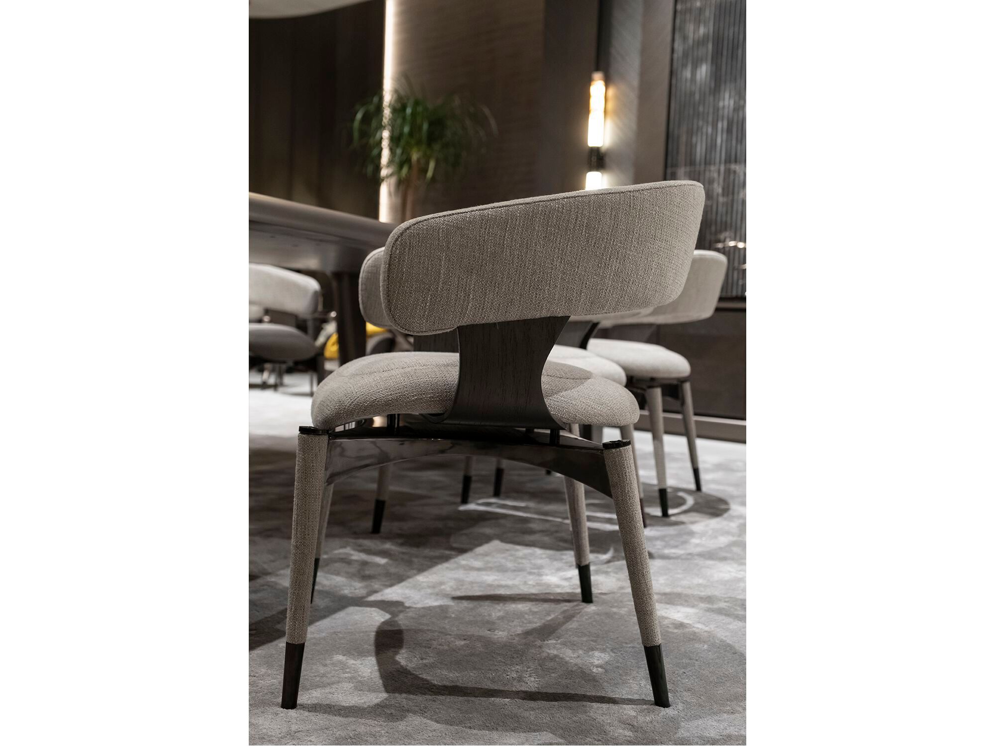 Мягкий тканевый стул с подлокотниками Zebrano Gioia ARCH-00129649 - Вид №7