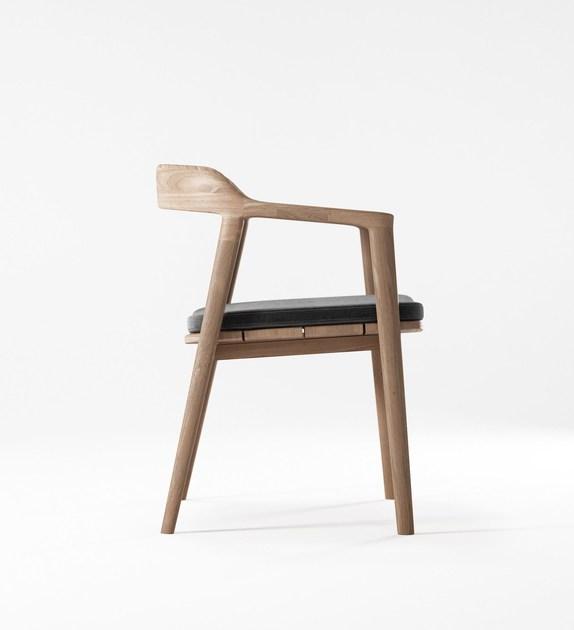 KARPENTER Стул из тика с подлокотниками Grasshopper sun-id-1438897 - Вид №2