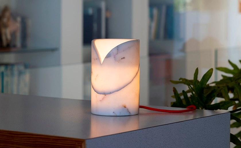 Martinelli Luce Светодиодная настольная лампа из мрамора  830/mar/ar  - Вид №1