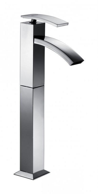 0IQ00488JA00 Glint Смеситель для раковины высокий, авт. донный клапан, хром Jacuzzi 0IQ00448JA00