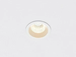 HER Встраиваемый круглый светодиодный точечный светильник из алюминия с порошковым покрытием  Em301, em300