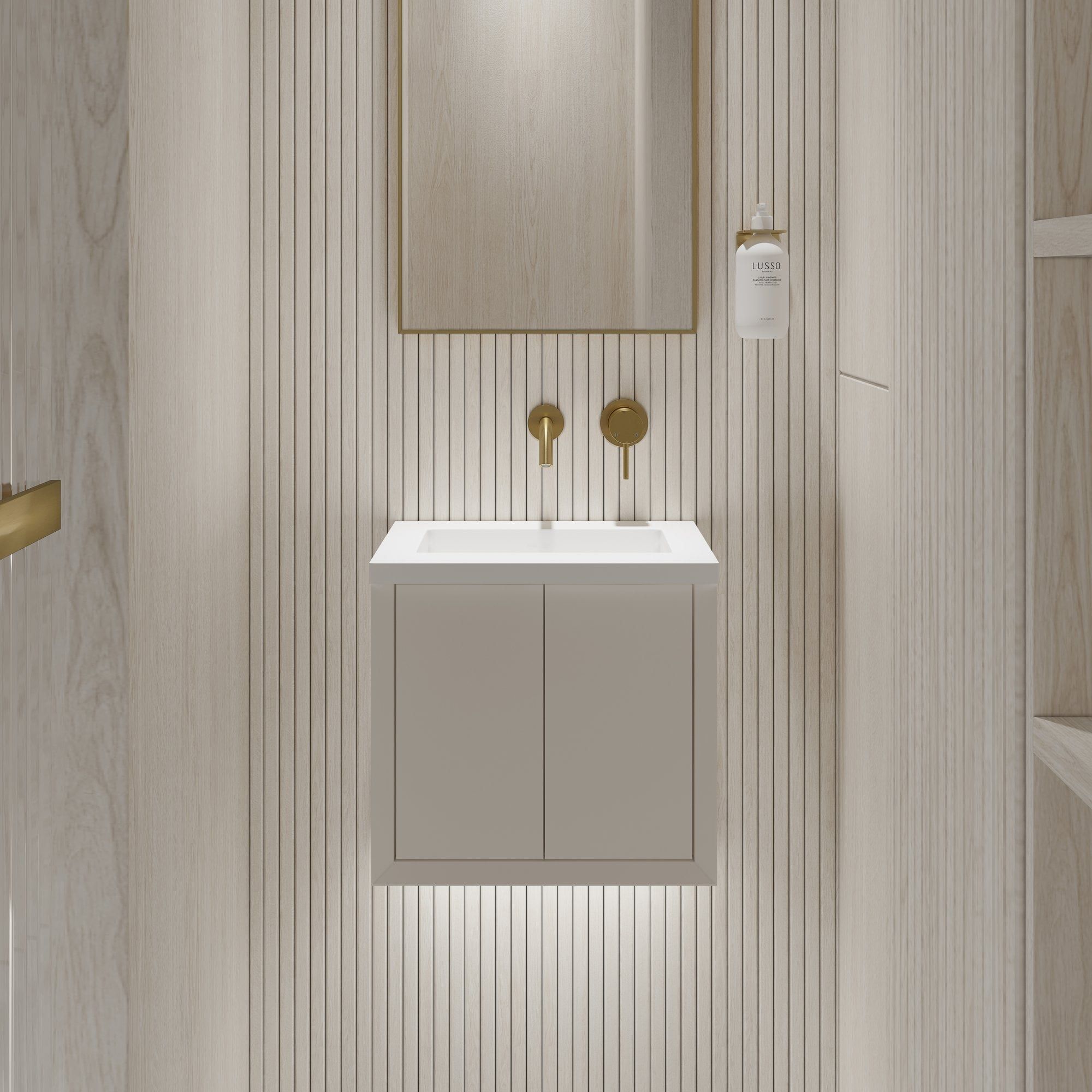 Одинарный умывальник из смолы со встроенным умывальником LUSSO Volini ARCH-00130849 - Вид №18