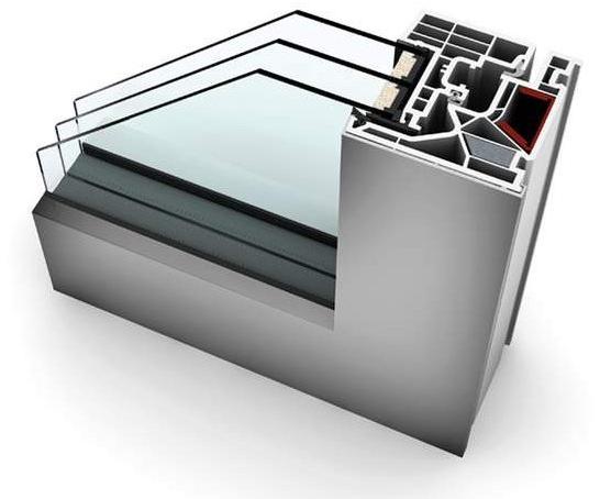 INTERNORM Italia Окна из алюминия и пвх с тройным остеклением sun-id-1371875 - Вид №1