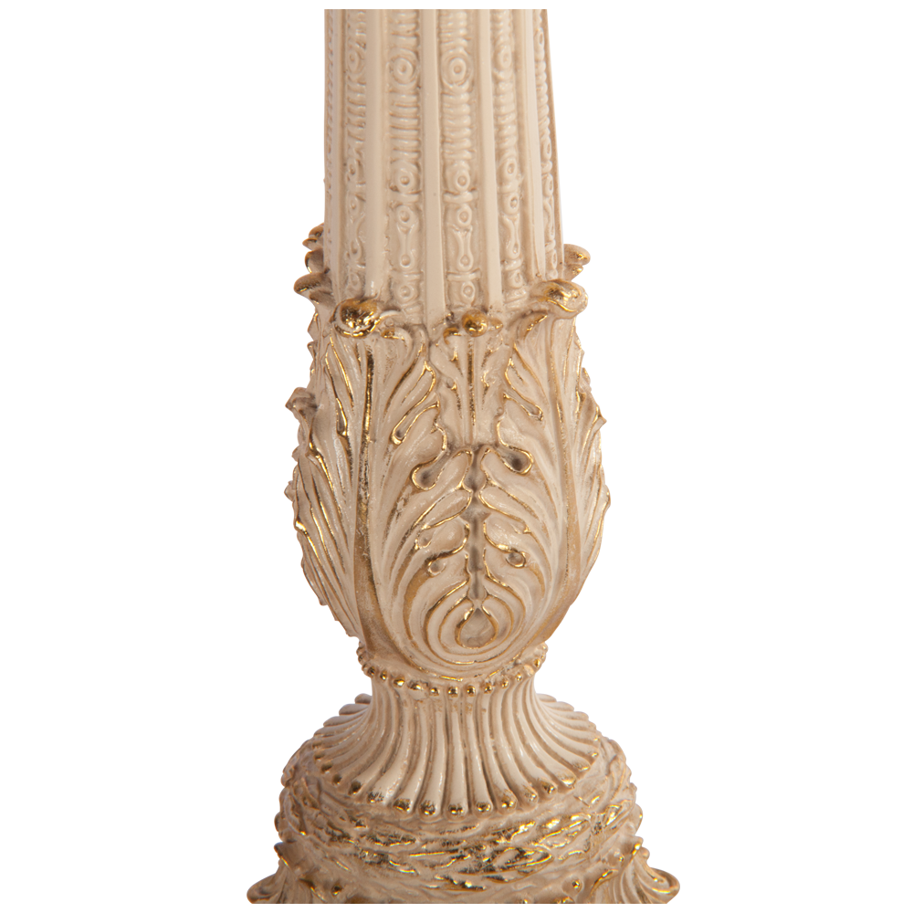 32022,34074 Настольная лампа Колонна Испанская Айвори Классика Поталь BOGACHO 4627138210987, 4627155810771 - Вид №3