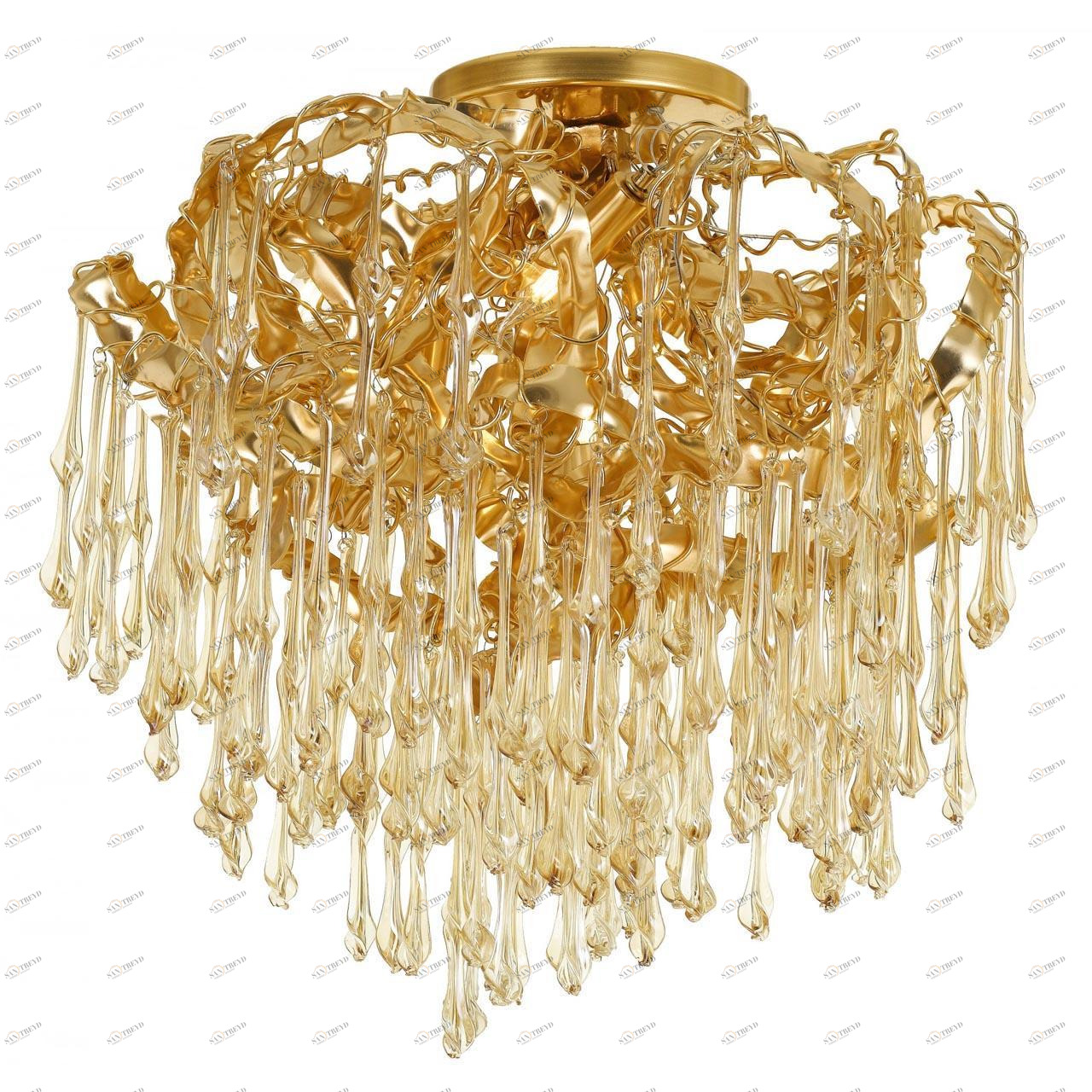 Потолочная люстра Divinare 3150/16 PL-6 DIVINARE ДИЗАЙНЕРСКИЕ 184510 Золотой 