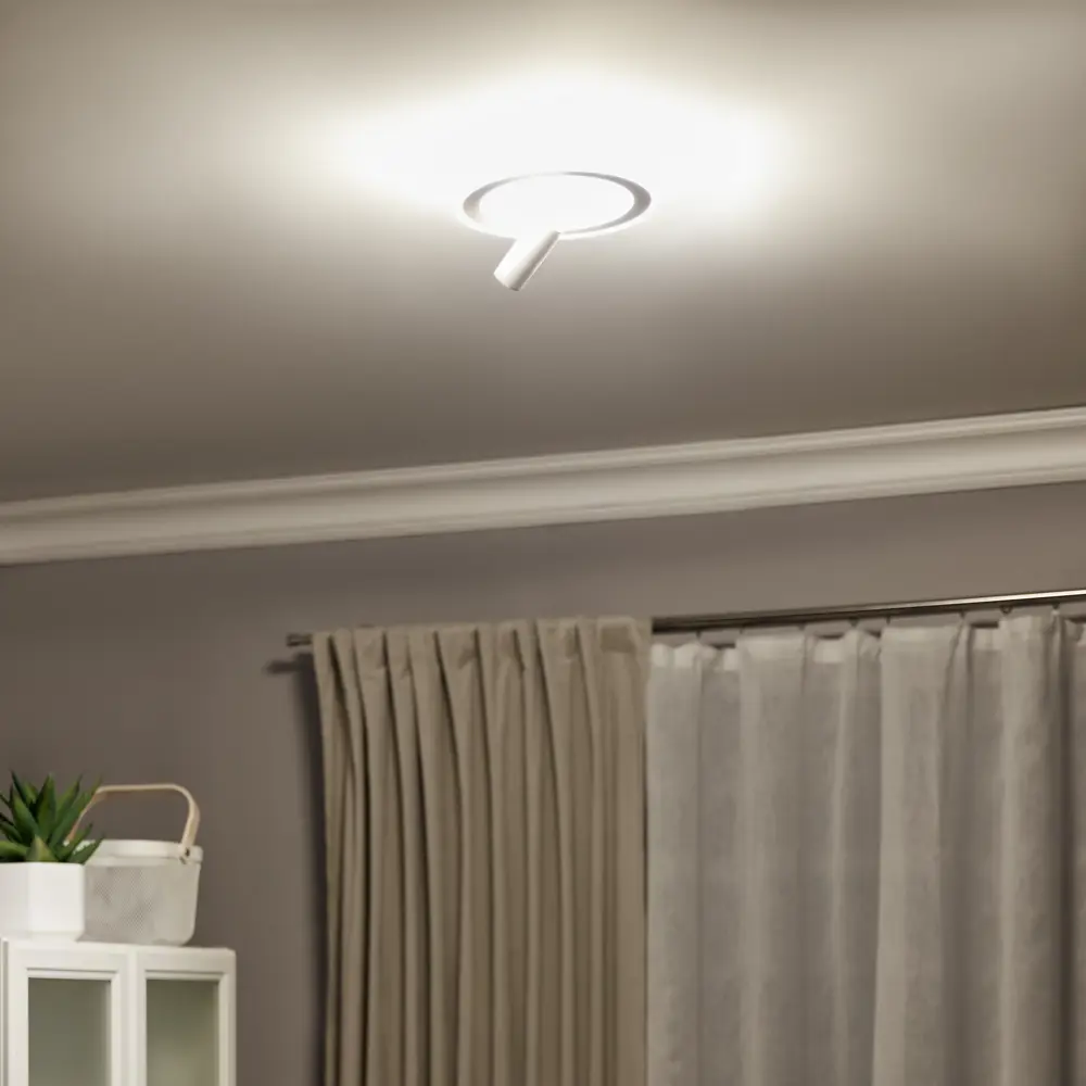 Светильник потолочный 20045SMA/02 цвет белый Escada STLM-2074322 - Вид №10