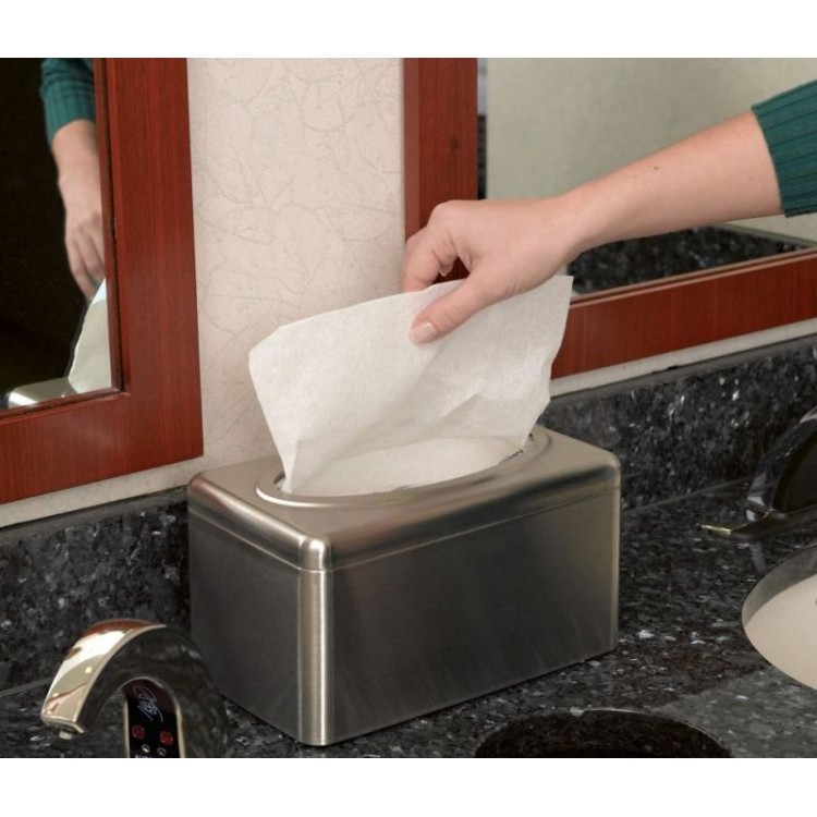 9924 Kimberly Clark Диспенсер настольный для листовых бумажных полотенец из нержавеющей стали Kimberly Clark Professional 9924 матовый  - Вид №1