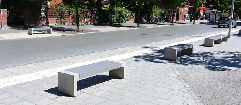 Nola Industrier Бетонная скамья без спинки sun-id-1434906 - Вид №11